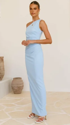 Cataleya Maxi Dress - Light Blue