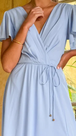 Charlize Maxi Dress - Blue