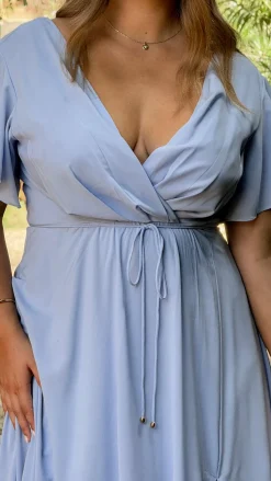 Charlize Maxi Dress - Blue