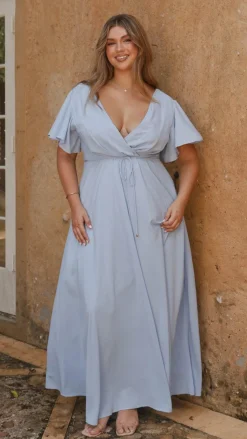 Charlize Maxi Dress - Blue