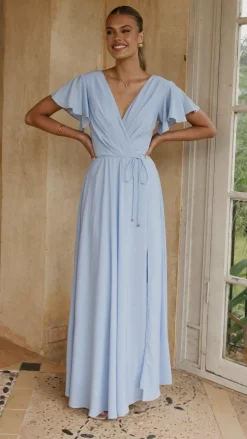 Charlize Maxi Dress - Blue