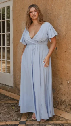 Charlize Maxi Dress - Blue