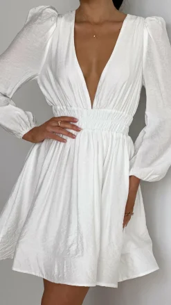 Charlotte Mini Dress - White