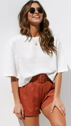 Charlotte Top - White