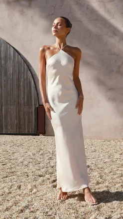 Chiara Maxi Dress - Champagne