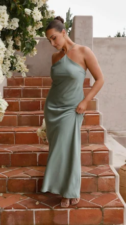 Chiara Maxi Dress - Green