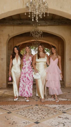 Chloe Maxi Dress - Yellow