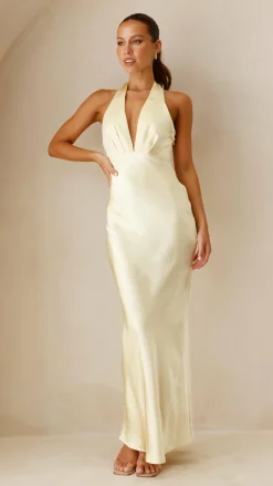 Chloe Maxi Dress - Yellow