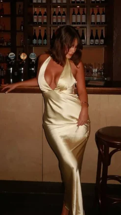 Chloe Maxi Dress - Yellow