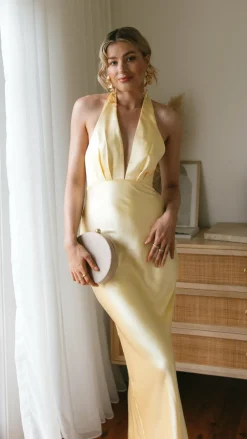 Chloe Maxi Dress - Yellow