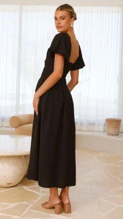 Christina Maxi Dress - Black