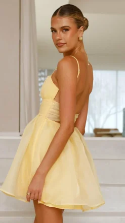 Ciele Mini Dress - Lemon