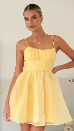 Ciele Mini Dress - Lemon