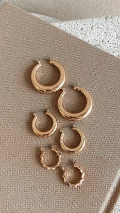 Classic Hoop Set - Gold
