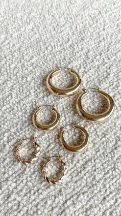 Classic Hoop Set - Gold