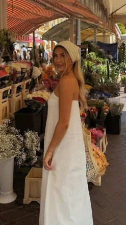 Connie Maxi Dress - White