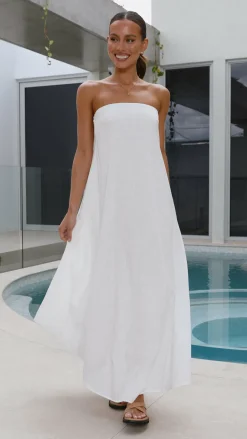 Connie Maxi Dress - White