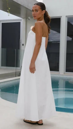 Connie Maxi Dress - White