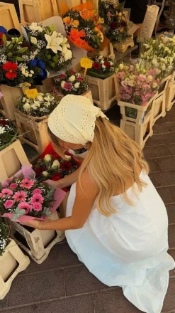 Connie Maxi Dress - White