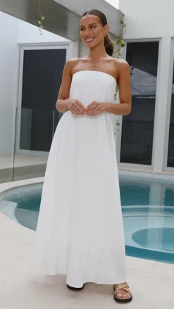 Connie Maxi Dress - White