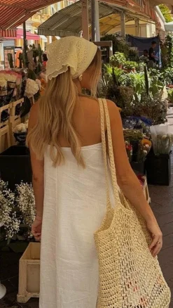 Connie Maxi Dress - White