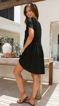 Courtney Mini Dress - Black