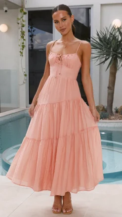 Cove Maxi Dress - Apricot