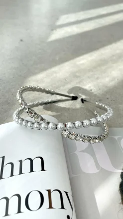 Daley Headband - Pearl