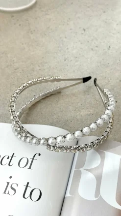 Daley Headband - Pearl