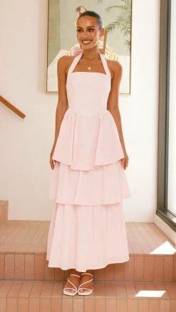 Danais Maxi Dress - Pink