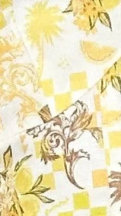 Danessa Crop Top - Yellow Portofino