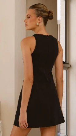 Daray Mini Dress - Black / Star