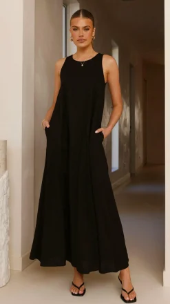 Darcy Maxi Dress - Black
