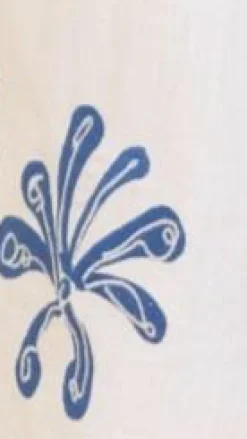 Daya Maxi Dress - White / Blue