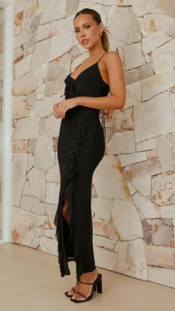 Debbie Midi Dress - Black