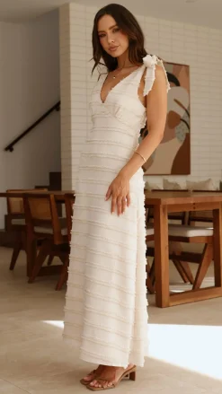 Dela Maxi Dress - Cream