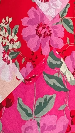 Delilah Mini Dress - Pink Floral Print