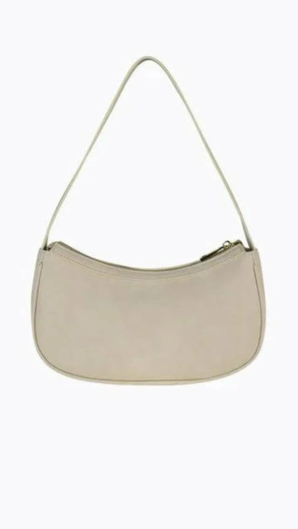 Dixiee Shoulder Bag - Beige Suede