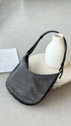 Edda Shoulder Bag - Black