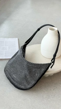 Edda Shoulder Bag - Black