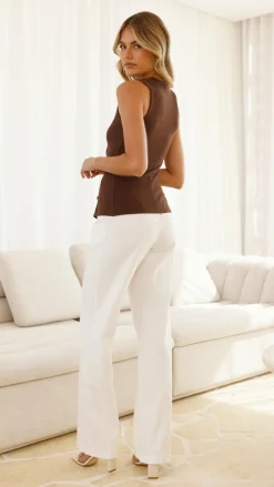 Edie Top - Chocolate