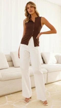 Edie Top - Chocolate