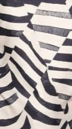 Eisley Pants - Black / Beige Geo Print