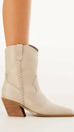 Ellenora Boots - Light Sand Suede