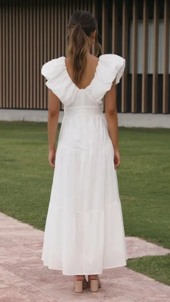 Emma Maxi Dress - White