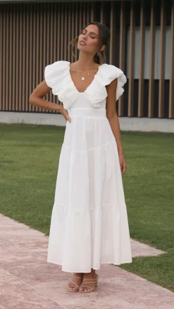 Emma Maxi Dress - White