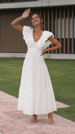 Emma Maxi Dress - White
