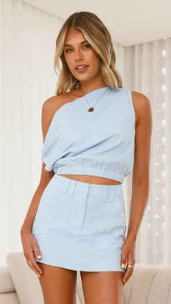 Emory Top - Blue
