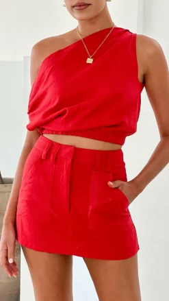 Emory Top - Red