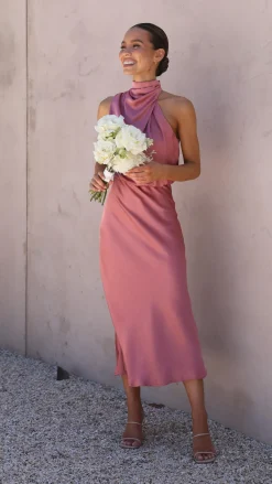 Esther Maxi Dress - Baked Rose